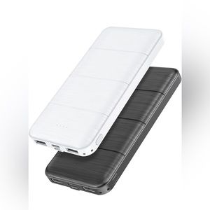 Portable PowerBank 2 Pcs 15000mAh Dual USB Output 5V3.1A Smartphones USB Devices